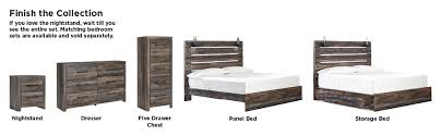Mattress, bed frame, and foundation/box spring sold separately. Amazon Com Signature Design By Ashley Drystan King Panel Headboard Multi