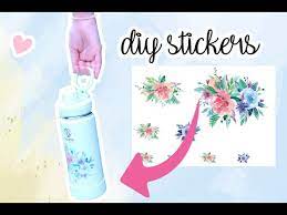 Whether you're ordering custom printed waterproof labels or diy labels, it's easy to personalize them online. How To Make Waterproof Stickers Super Easy Make Your Own Youtube