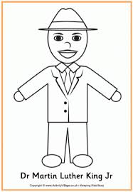 There are tons of great resources for free printable color pages online. Martin Luther King Colouring Page