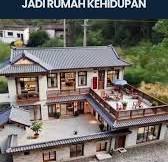 Pernah kepikiran tinggal di rumah yang setengahnya ada di ...