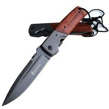 Couteau Pliant Poche Tactique Lame Acier Titane Chasse Survie Camping Randonnee Couteaux Pliants Couteau Couteau Tactique