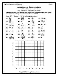 Evaluating Algebraic Expressions With Exponents Sudoku Algebraic Expressions Evaluating Algebraic Expressions Math Expressions