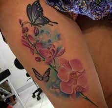 Orchidee Tattoos 25 Ideen Bedeutungen Und Entwurfe Orchid Tattoo Orchid Flower Tattoos Tattoos