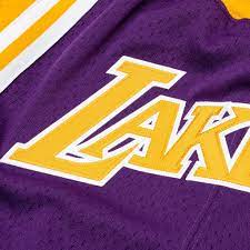 Limited time sale easy return. Just Don Los Angeles Lakers 1996 97 Road Shorts Purple Yellow Feature
