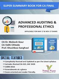 In total, computer associates prematurely recognized $2.2 billion in revenue in fy2000 and fy2001 and more than $1.1 billion in premature revenue in prior quarters. Ca Final Summary Notes Mahesh Gour Pdf Audit Financial Statement