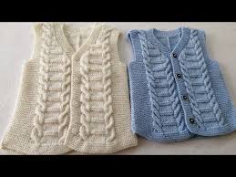 Bukmeli Erkek Cocuk Yelegi 4 Youtube Baby Knitting Patterns Yelek Orgu