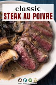 Classic Steak Au Poivre Recipe Steak Au Poivre Recipes Au Poivre