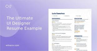 Thus, in order to see this button and to do modifications in this tool, user must have sufficient. Ui Designer Resume Examples Pro Tips Featured Enhancv