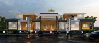 Gray is a neutral color, timeless, and it is often picked to be used to paint the exterior of houses. Artstation Single Storey House Modern Bungalow Elevation Panash Designs