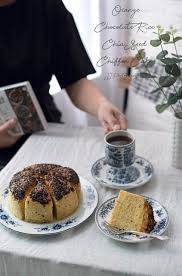 鲜橙巧克力米奇异籽戚风蛋糕orange chocolate rice chia seed chiffon cake 爱 厨房的幸福之味 chocolate orange chiffon cake food photography