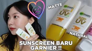 Buy the selected items together. Review Garnier Super Uv Spot Proof Sunscreen Spf 50 Matte Natural Ester Wijaya Youtube