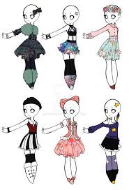 Cheap Adorable Outfits Closed By Https Www Deviantart Com Aligelica On Deviantart Drawing Anime Clothes Cute Drawings Drawing Clothes