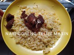 Kalau selalunya kita makan di. Resepi Nasi Goreng Telur Masin Shfyqhazhr