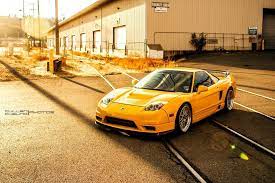 Honda Nsx In Yellow Nsx Jdm Honda Japanese Cars