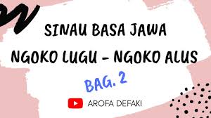Cara membuat simbol dengan keyboard. Contoh Kalimat Bahasa Jawa Krama Alus Kumpulan Tugas Sekolah