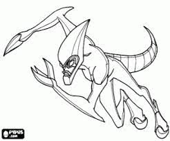 77 ben 10 printable coloring pages for kids. Xlr8 An Alien From Ben 10 Coloring Page Printable Game
