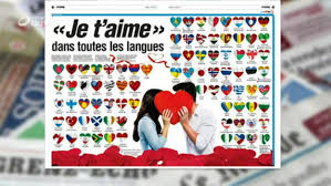 Comment dire je t'aime en toutes les langues (1). Dire Je T Aime Dans Toutes Les Langues C Est Dans La Revue De Presse