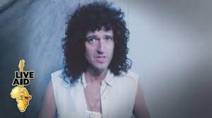 Brian May Backstage Interview Live Aid 1985 Youtube