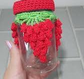 Capa de crochê para pote de maionese 😍 #reels | Franci Artesanato |  Facebook
