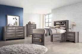 Emily Youth Bookcase Storage Bedroom Set Grey In 2020 Diy Bedroom Storage Bedroom Storage Bookcase Storage