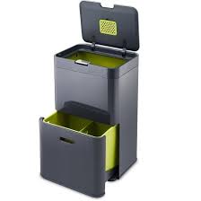 Poubelle Tri Selectif Totem 48l Tri Selectif Anthracite Gris Joseph Joseph La Redoute Poubelle Tri Poubelle Cuisine Poubelle Tri Selectif