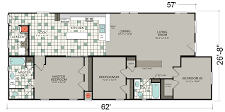 Bradford Bd 16 Built By Silvercrest In Corona Ca View The Floor Plan Of This 3 Bedroom 2 Bathroom Ranch H Floor Plans Modular Home Floor Plans Modular Homes