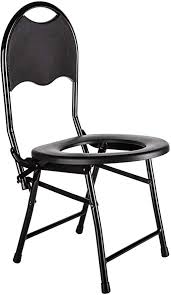 Amazon Com Kunida Designs Portable Toilet Commode Chair With Backrest Folding Bedside Commode Yon Portable Toilet For Camping Camping Toilet Toilet Chair