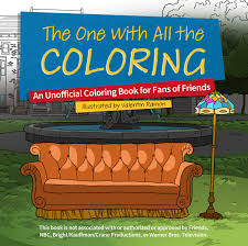 Check out our tv coloring pages selection for the very best in unique or custom, handmade pieces from our shops. The One With All The Coloring Ulysses Press
