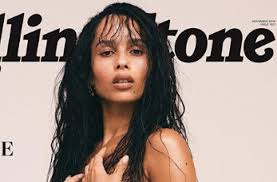 Imagine if your baby photo albums were filled with pictures of your infant self hanging out with lenny kravitz, lisa bonet , and ll cool j, far past your bedtime. Zoe Kravitz Re Creates Her Mom S Rolling Stone Shoot Life Imitates Art