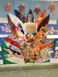 Class Turkey Project Have Each Child Make A Feather At Home To Bring In Fall Art Projects Turkey Project Art Projects