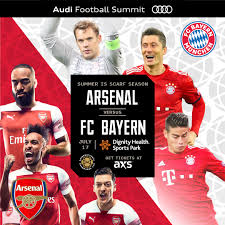 All the latest arsenal fc news with daily star including the latest transfer news, football fixtures, scores and interviews with the manager and players. Arsenal Fc Vs Fc Bayern On July 17 Dignity Health Sports Park