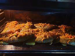 سمك شعري محشي بالفرن food shrimp meat