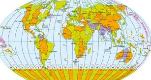 The meridian 11°15' east was proposed as prime meridian by arno peters in the peters world map. Maps Time Zones Diercke International Atlas