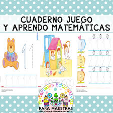 Descarga la app formas de matemáticas para niños de kinder y disfrútala en tu iphone, ipad o ipod touch. Cuaderno Juego Y Aprendo Matematicas Materiales Educativos Para Maestras