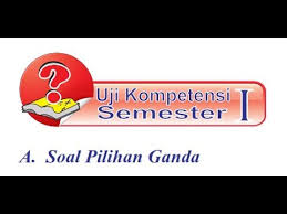 Uji Kompetensi Akhir Semester 1 Mtk Kelas 7 K13 No 1 25 Pilihan Ganda Youtube