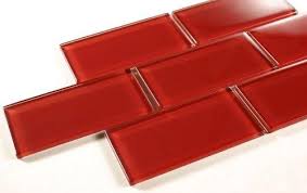 You need to prep the wall that will help the background get stuck on the surface better. Ruby Red 3x6 Subway Glass Tile For Bathroom Wall And Kitchen Backsplas Tenedos