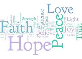 Some Of My Favorite Words Faith Hope Peace Love Believe Happiness Strength Grace Patience Faith Hope Love Inspirational Words Faith