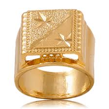 Buy Nilanjan Arts 18k Gold Plated Mens Ring Dc35 At 49 Aed Awok Online Store Buy Jewellery Online Buying Jewelry Online Jewelry