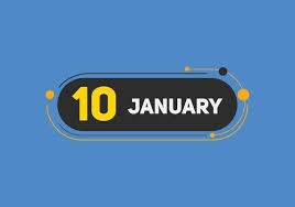 january 10 calendar reminder. 10th january daily calendar icon template. Calendar 10th january icon Design template. Vector illustration 11052689 Vector Art at Vecteezy