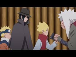 Boruto Meets Kid Naruto And Jiraiya For The First Time Boruto Naruto Next Generations Youtube