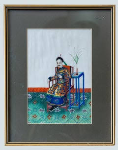 19th Century Chinese Rice Paper Paintings - 46 For Sale on 1stDibs | chinese rice paper art, antique chinese paintings on rice paper