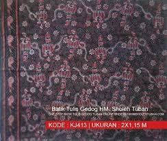 Batik Tulis Gedog Tuban Batik Tulis Gedog Hm Sholeh Tuban Batik Produk