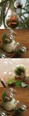 Full Tutorial Here Http Mostlovely Net Diy Terrarium Ornaments Holiday Crafts Diy Decor Crafts Christmas Crafts
