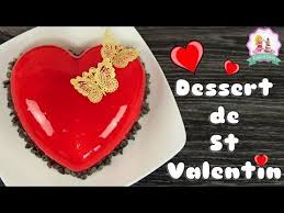 Recette Saint Valentin Entremet Coeur Glacage Miroir Rouge Youtube