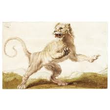 Attributed To Carl Borromaus Andreas Ruthart Gdansk 1630 After 1703 L Aquila Gdansk 1630 After 1703 L Aquila A Startled Lio1 Jpg 2000 2000