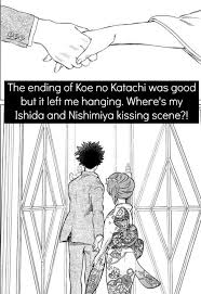 Free trial (preview) available on book☆walker read the manga industry insiders voted their favorite of 2014! Confessions Of An Animangaholic The Ending Of Koe No Katachi Was Good But It Left