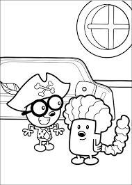 31 coloring pages to print. Wow Wow Wubbzy Coloring Sheet 24