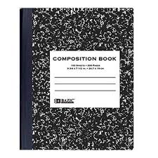 Black And White Primary Composition Book W R 100 Ct Black Marble Composition Book Composition Notebook Paper