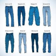 Denim Fit Vector Sketch Set Store Clothes Good Flayers In