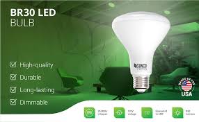 Sunco Lighting 6 Pack Br30 Led Bulb 11w 65w 3000k Warm White 850 Lm E26 Base Dimmable Indoor Flood Light For Cans Ul Energy Star Amazon Com